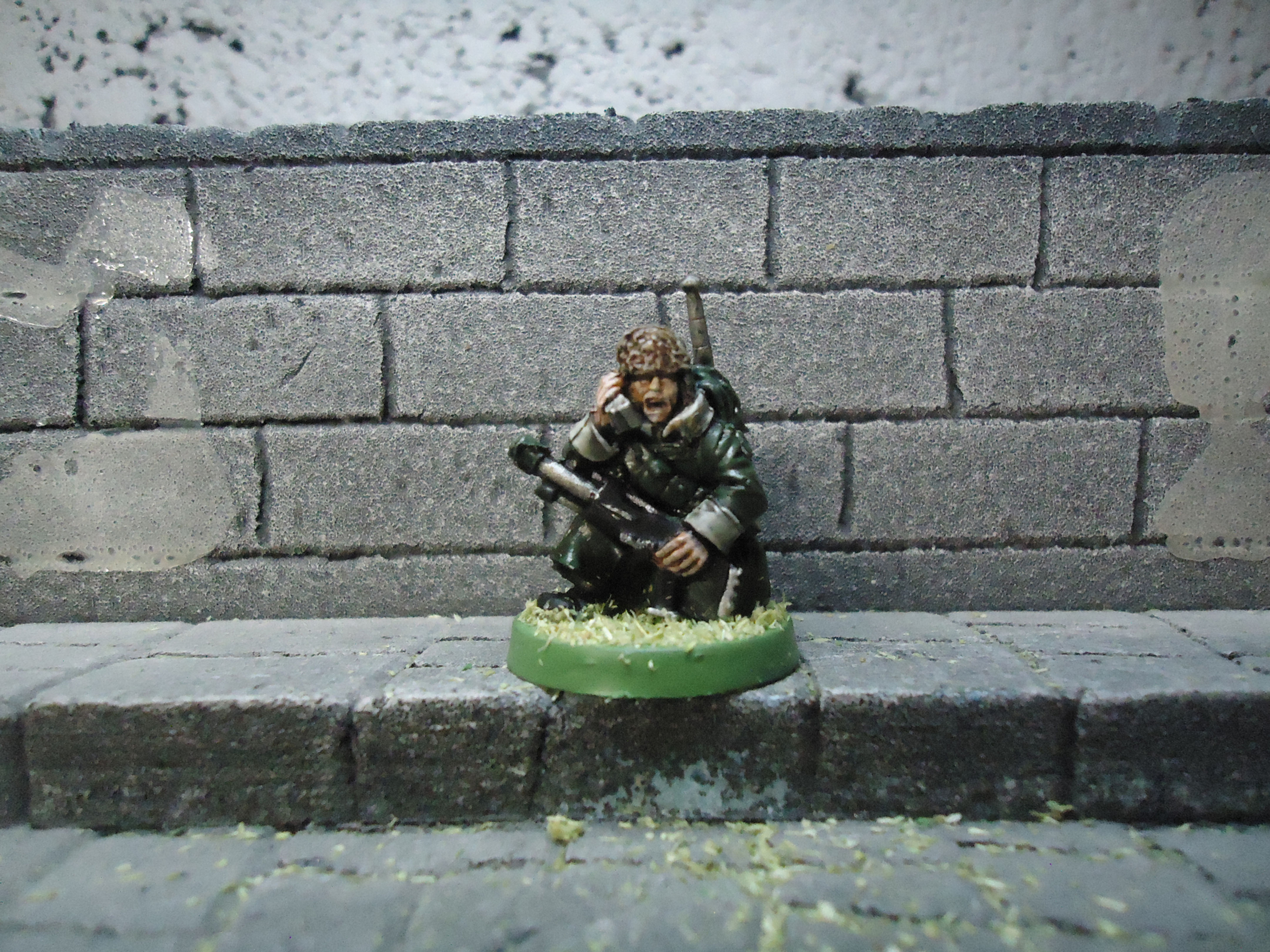 imperial guard valhallan ice warriors vox caster metal warhammer 40K