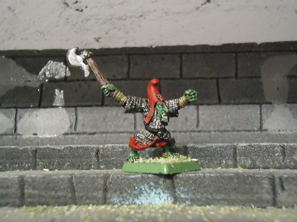 Thumbnail: chaos dwarfs hobgoblin boss 1 warhammer fantasy painted metal  citadel