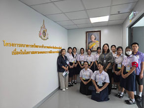 ต้อนรับคณะผู้ศึกษาดูงาน นักเรียนระดับชั้นมัธยมศึกษาตอนต้น 🏫 ภายใต้โครงการพัฒนาศักยภาพนักเรียนที่มีความสามารถพิเศษด้านวิทยาศาสตร์ คณิตศาสตร์ และเทคโนโลยี (โครงการพลังสิบ) จากบ้านวิทยาศาสตร์สิรินธร"