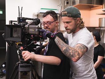 Zac with Shane on set Mise En Place.jpg