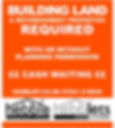LAND WANTED