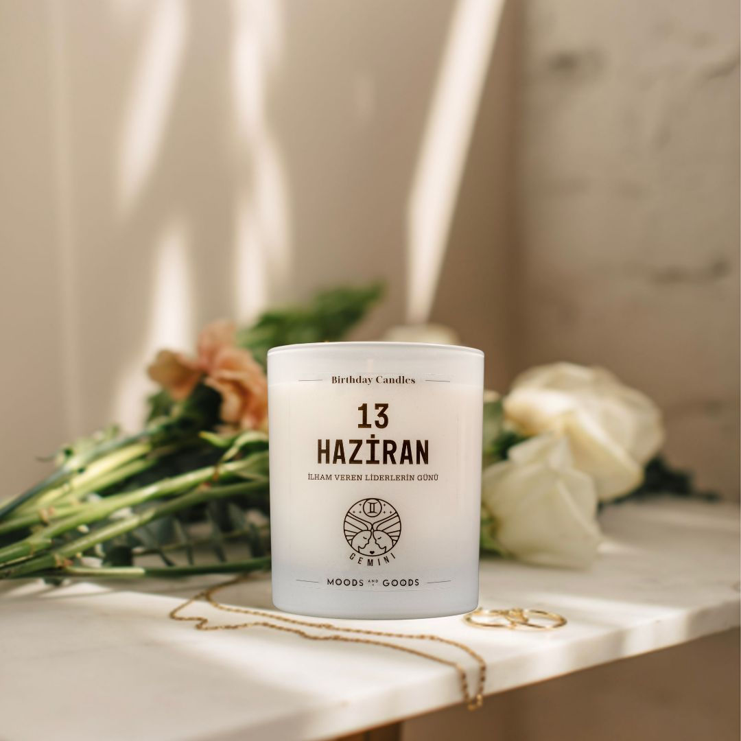 Birthday Candles - Gemini Zodiac Sign