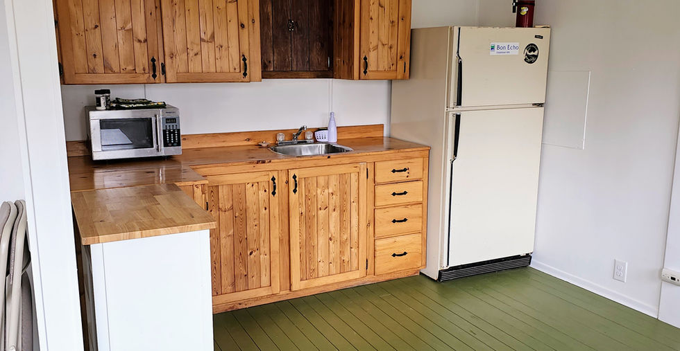 Mazinaw Lakeview Cabin 1 Kitchenette