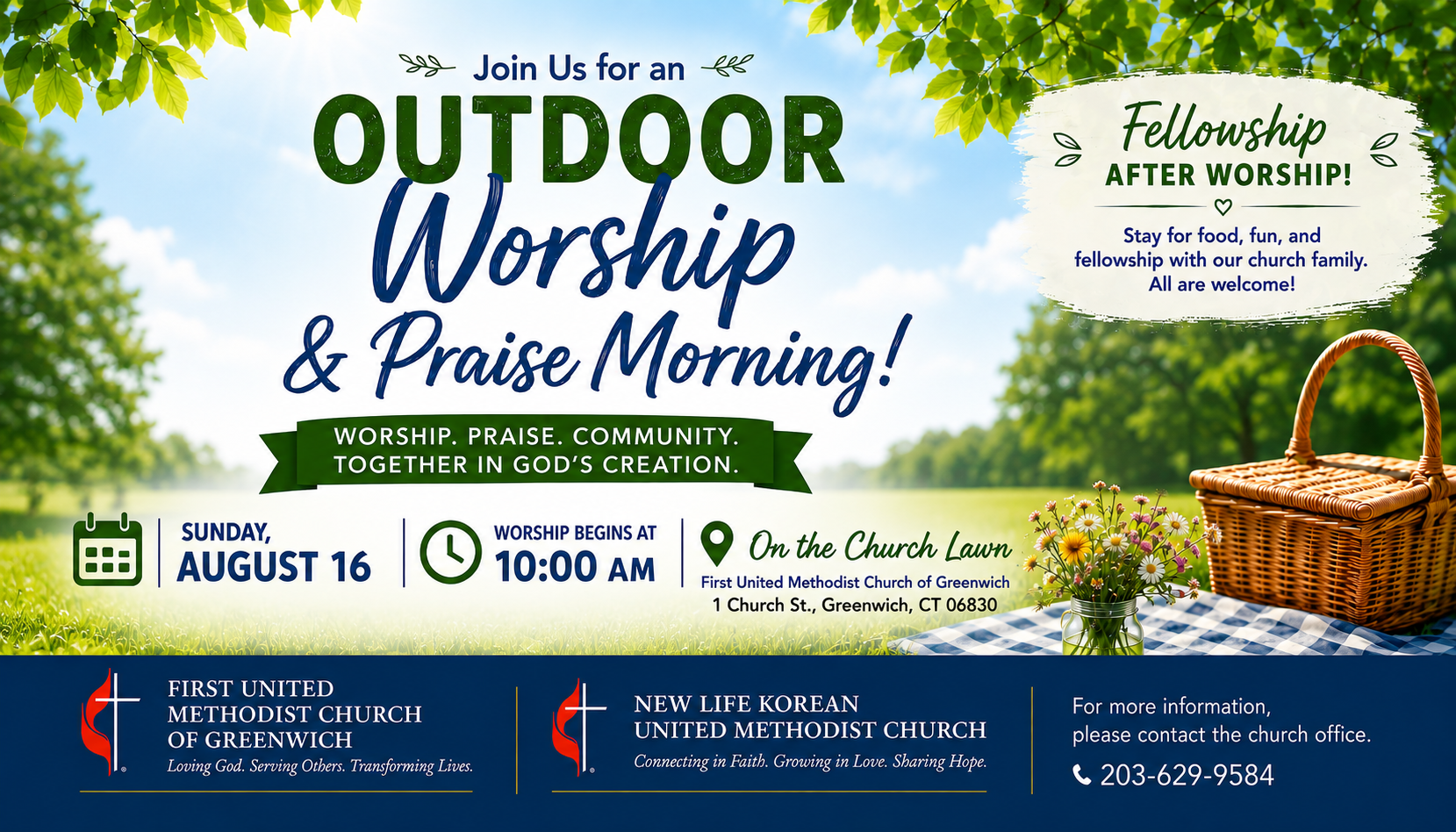 🌿 Outdoor Worship & Fellowship 🌿