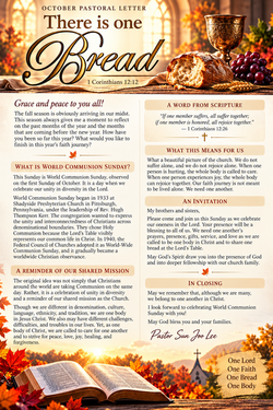One Bread, One Body_ Autumn Communion Poster