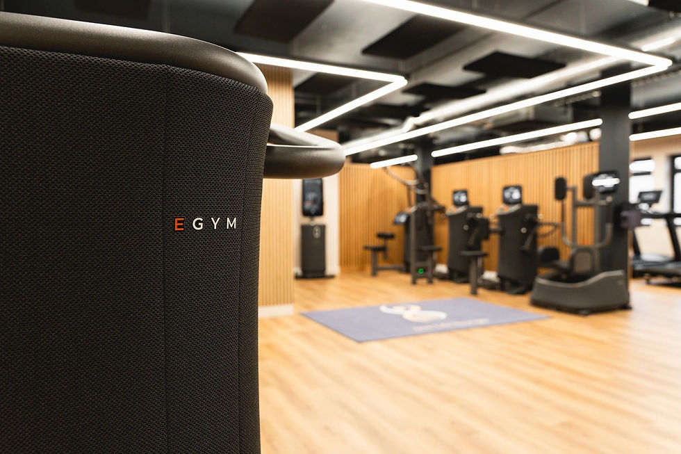 EGYM suite at Balance Health Nottingham