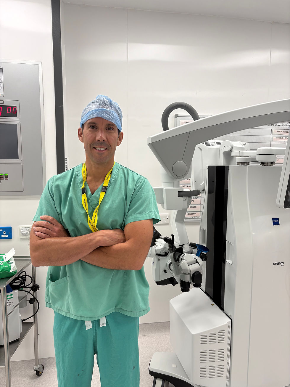 Alex Leggate Nottingham Neurosurgeon
