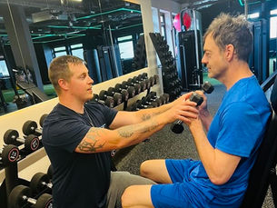 PT Rob supporting Micheal