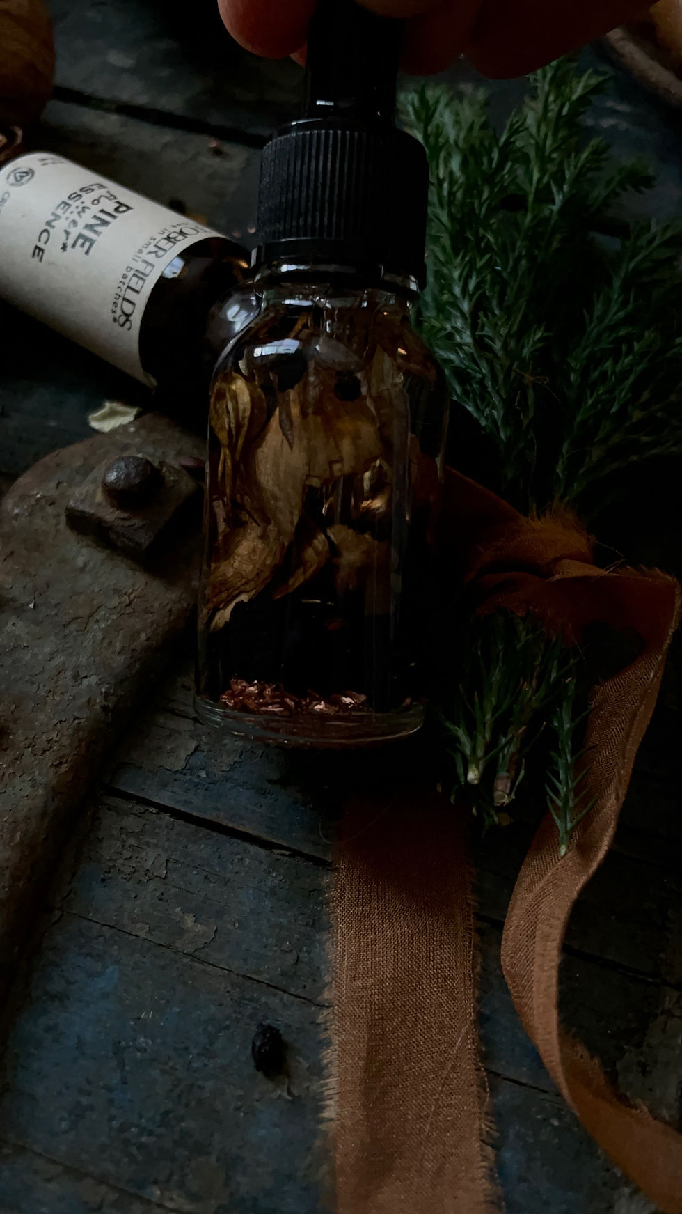 Thumbnail: winter witchcraft, seasonal magic spells, shadow work rituals, crone triple goddess, spell box kit, green witch, wicca, oils