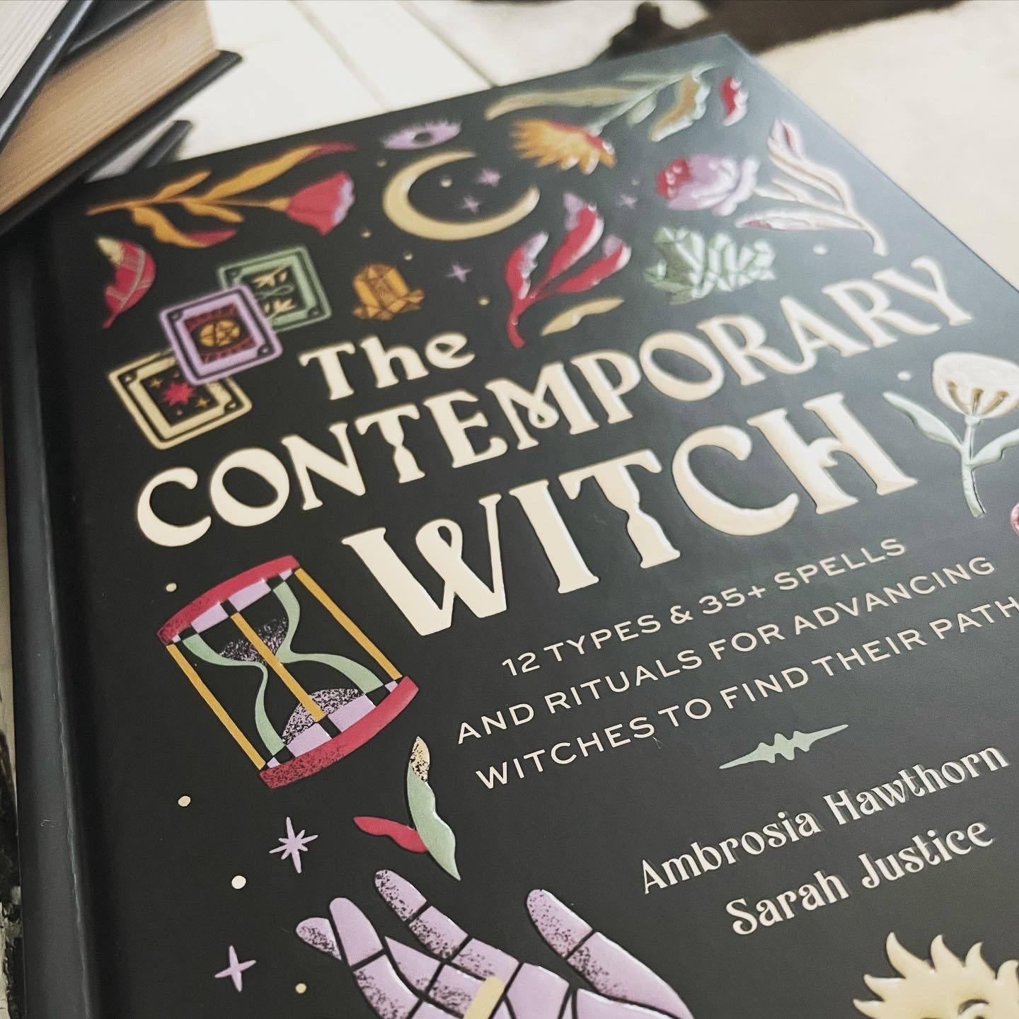 The Contemporary Witch, Ambrosia Hawthorn books, witchcraft intermediate baby, spells rituals and charms, new witch books