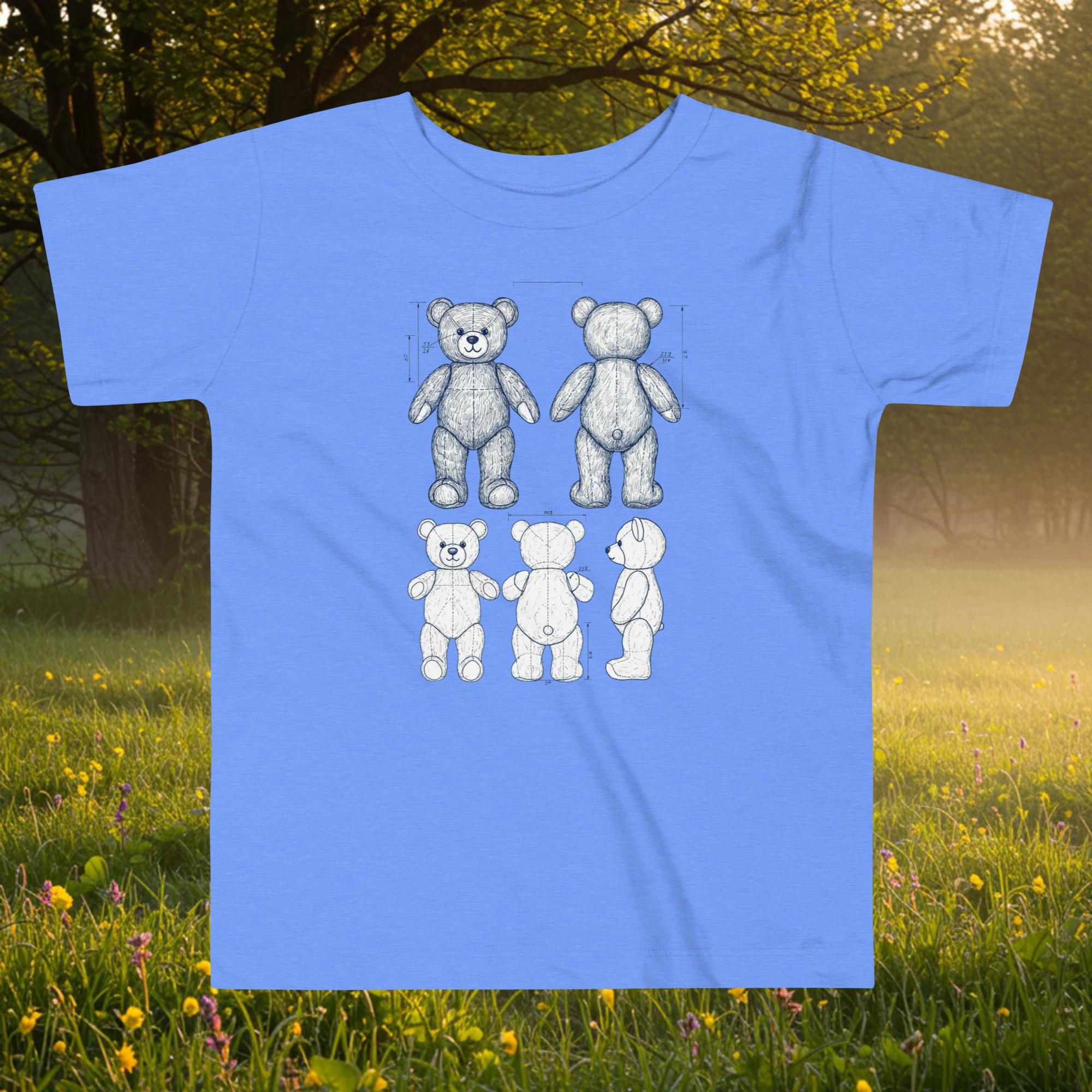 Teddy Bear Blueprint | Toddler Tee
