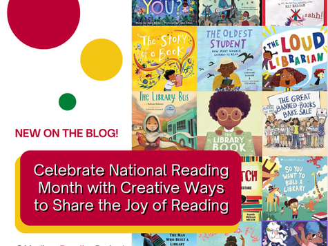 Celebrate National Reading Month with Creative Ways to Share the Joy of Reading