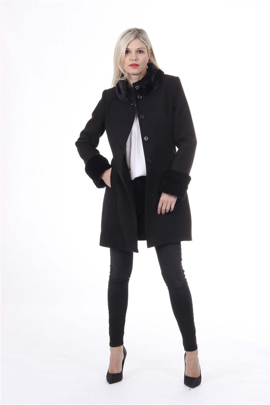 Thumbnail: CAPPOTTO LINDA NERO