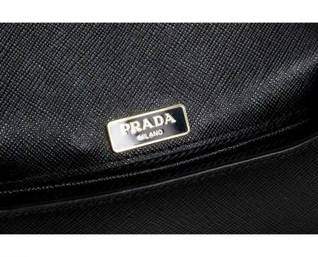 Thumbnail: Prada Ladies 1BH015 Bandolero Saffiano Handbag