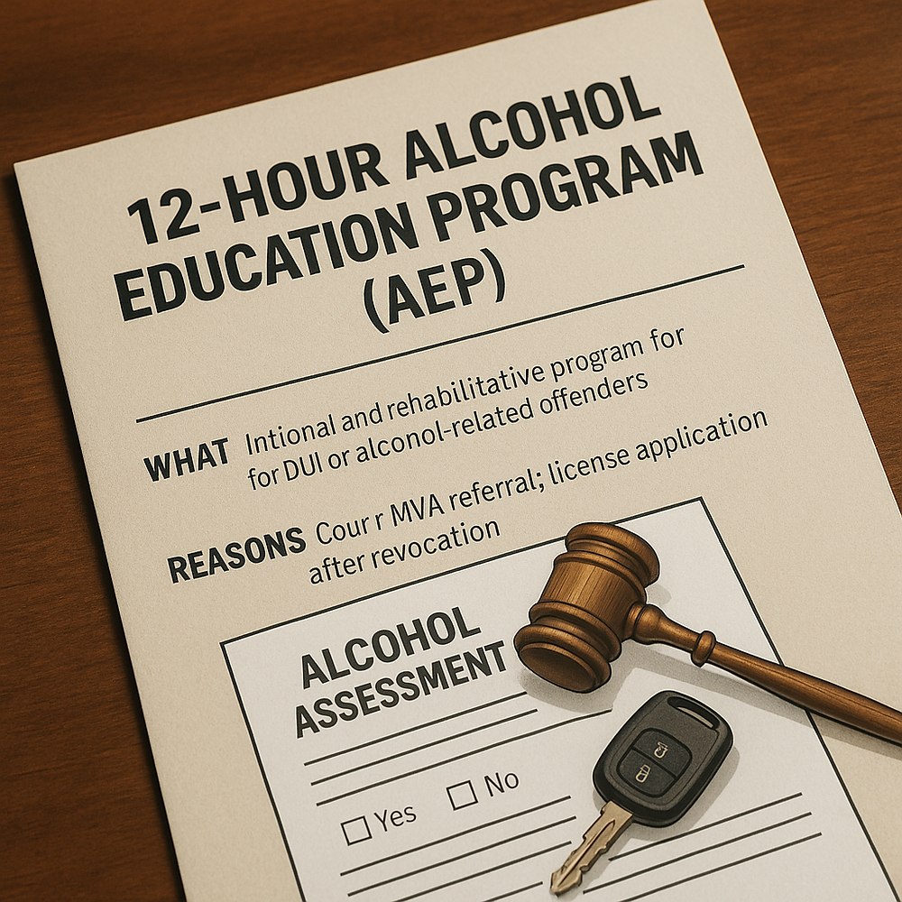 Maryland Alcohol Education Program