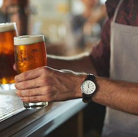 Bartender with Beer