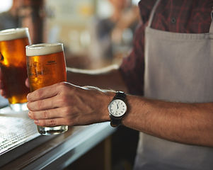 Bartender with Beer
