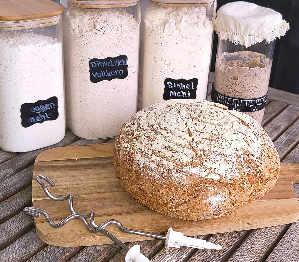 Roggen Sauerteig Mehrkornbrot
