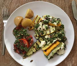 Vegetarian with home grown produce.jpg