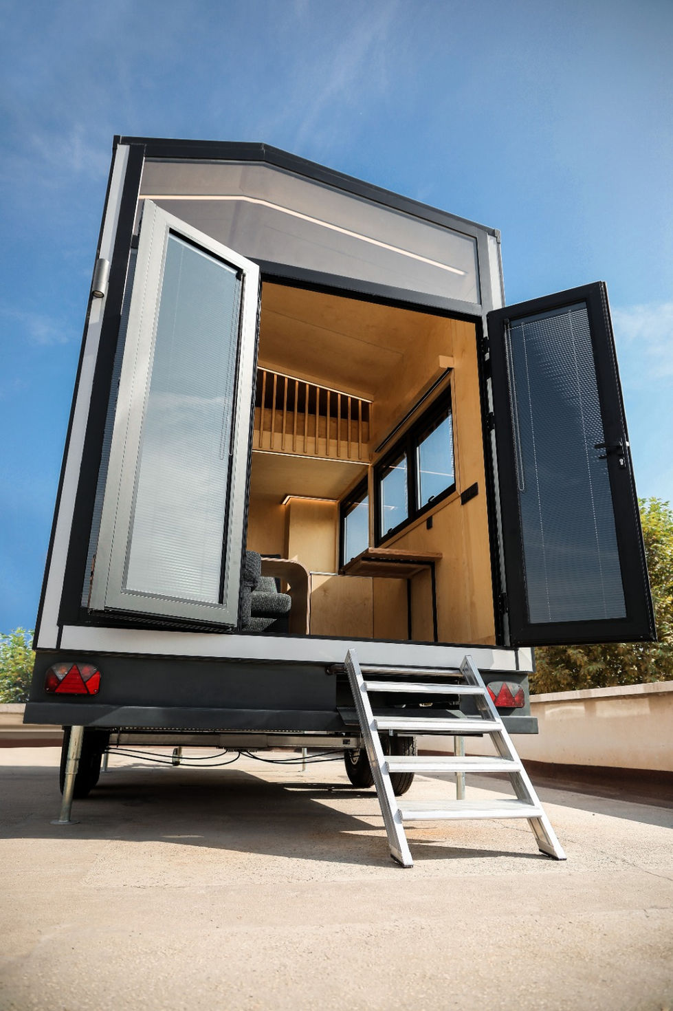 PDESGN architecture is the designer of Tiny House Modulario.cz