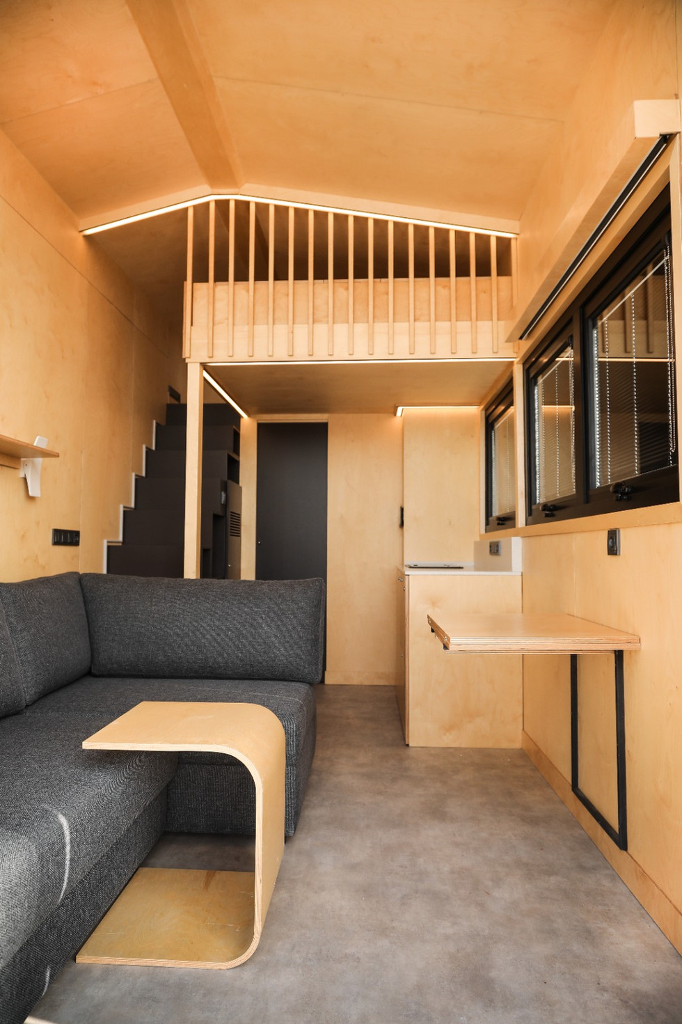 PDESGN architecture is the designer of Tiny House Modulario.cz