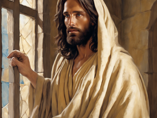 I Saw Jesus Face Up Close