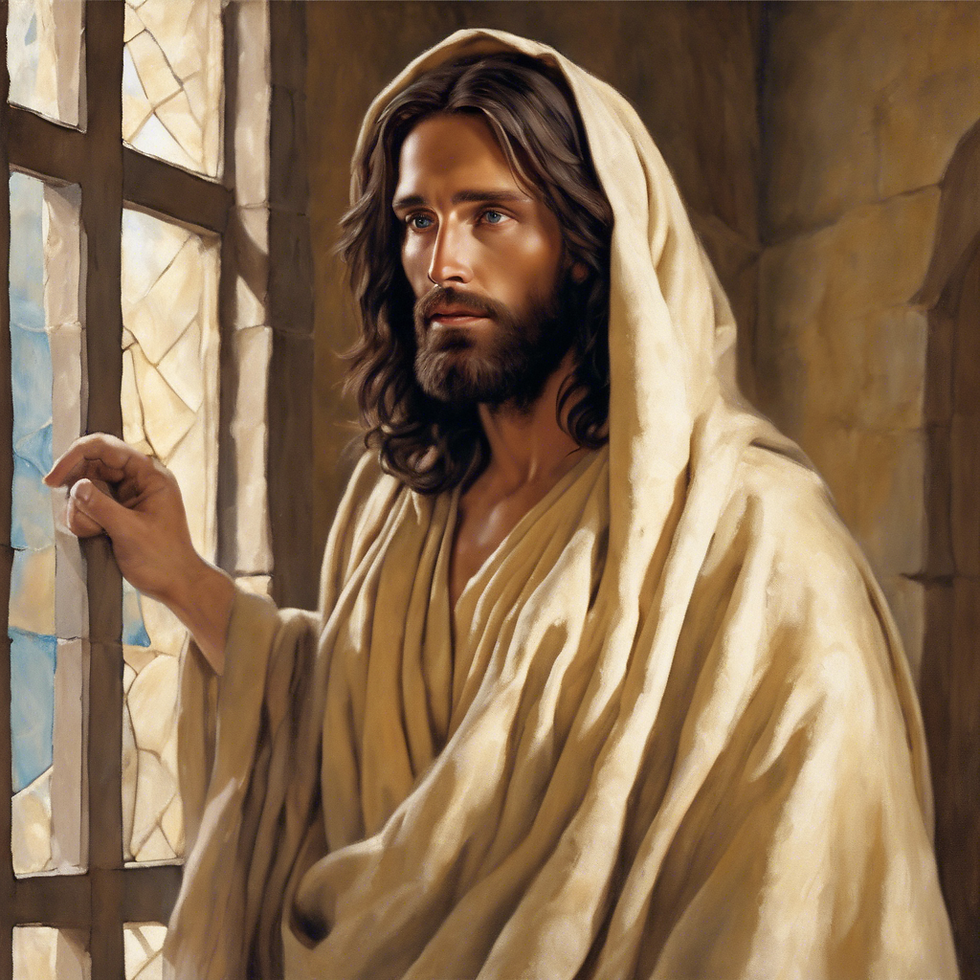 I Saw Jesus Face Up Close