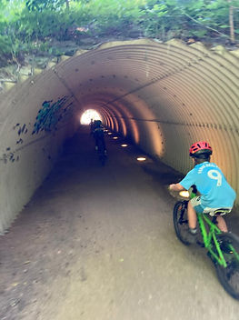 De tunnel in Heverlebos