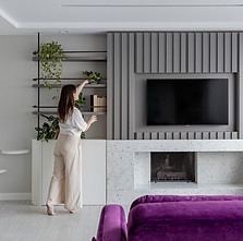 Decoração de sala de estar