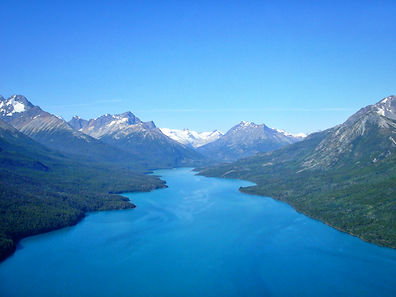 Flying Over Chilko Lake