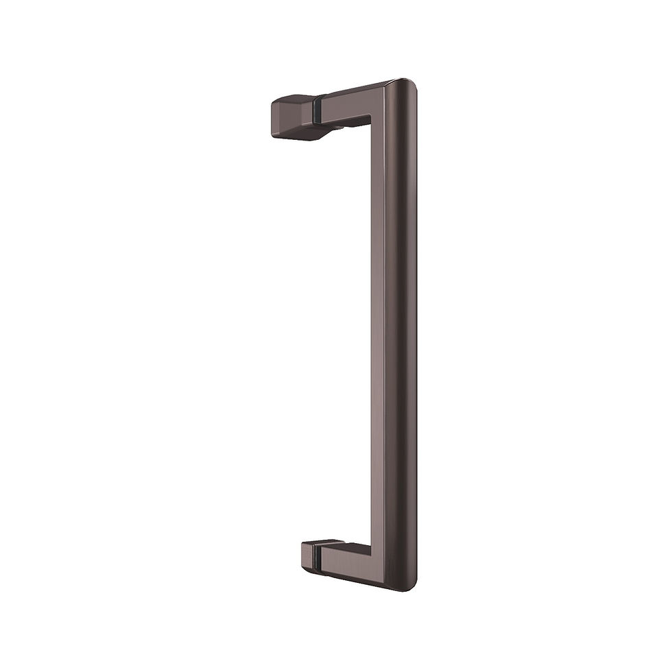 Thumbnail: ICON Quadrant Shower Doors 8mm (Brushed Bronze Finish)