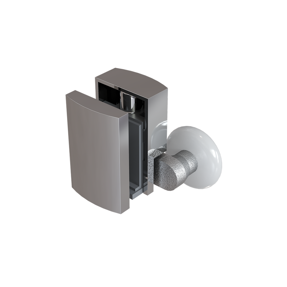Thumbnail: ICON Sliding Doors 8mm (Chrome Finish)