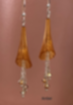 Thumbnail: Lucite Trumpet Flower Earrings - Nine Colors