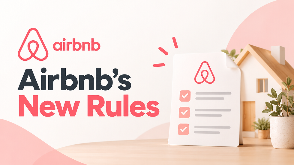Air bnb's new hosting rules