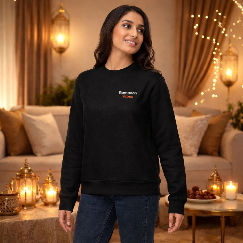 Ramadan Vibes Sweatshirt | Unisex Ramadan Crewneck
