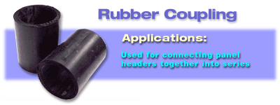 Rubber Coupling: Connect Panels Together