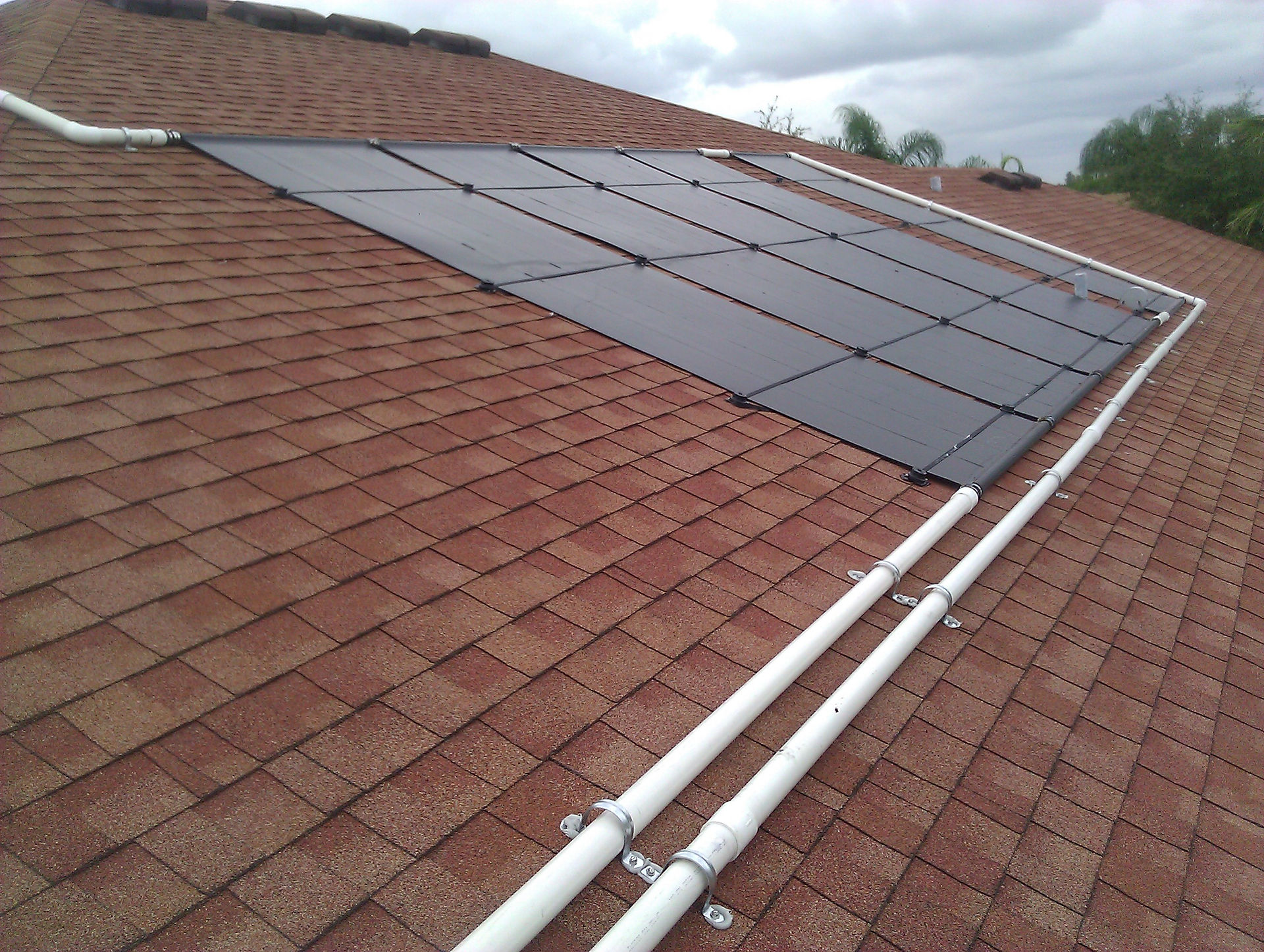 Solar Pool Heater Plumbing Hardware 2"