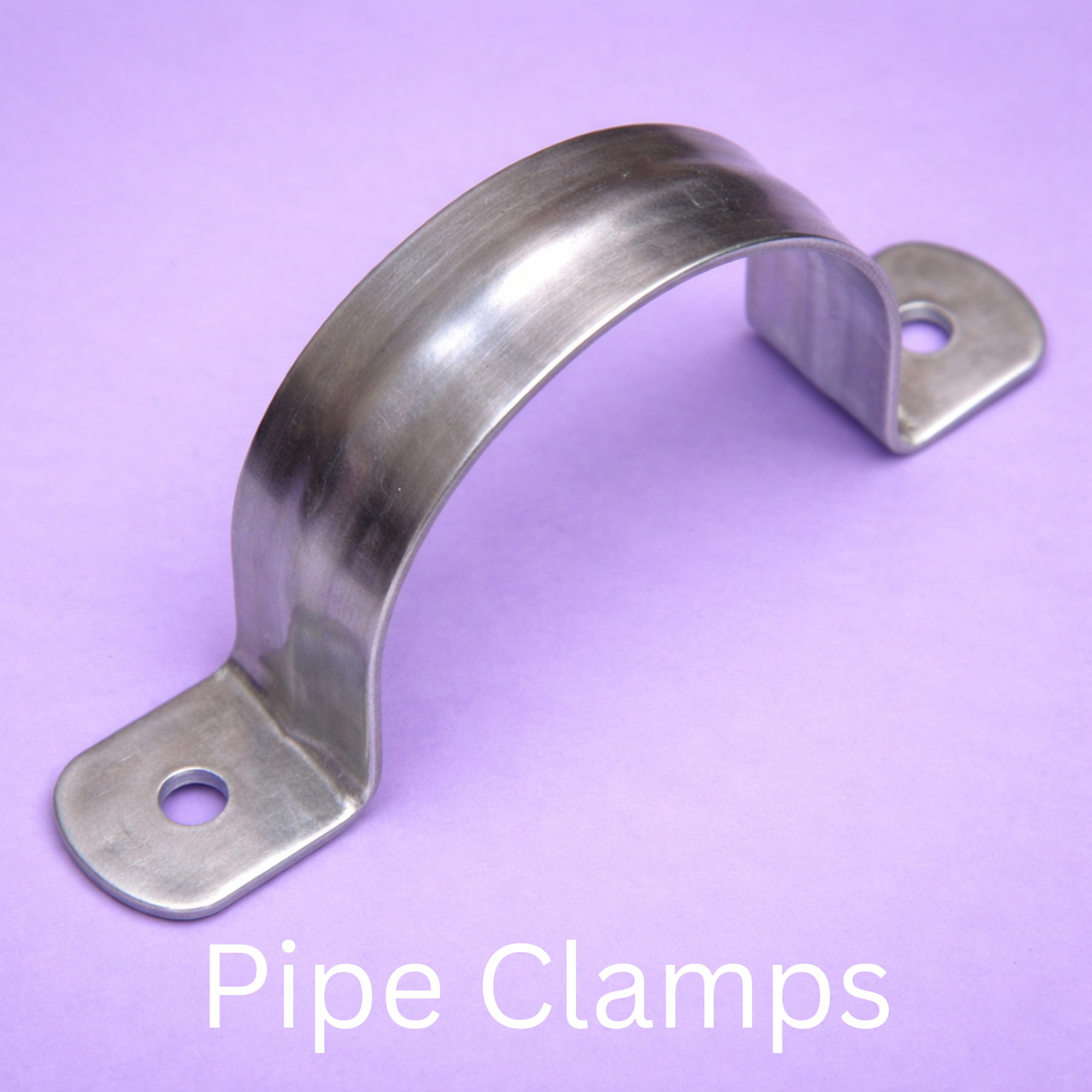 Pipe Clamp: Wall and Roof PVC Pipe Mounting