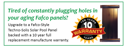 Fafco SolarBear Solar Panel for Above Ground Swimming Pools Fafco SolarBear Solar Panel for Above Ground Swimming Pools