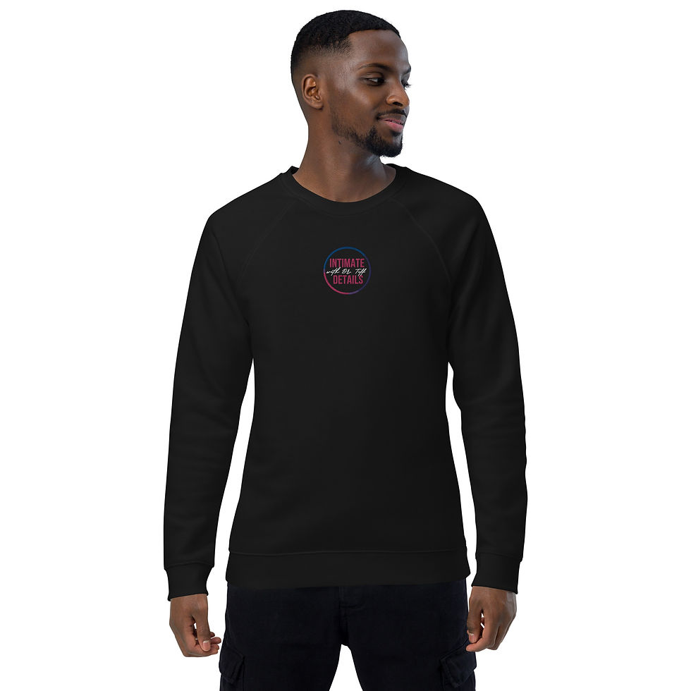 Thumbnail: Unisex organic raglan sweatshirt