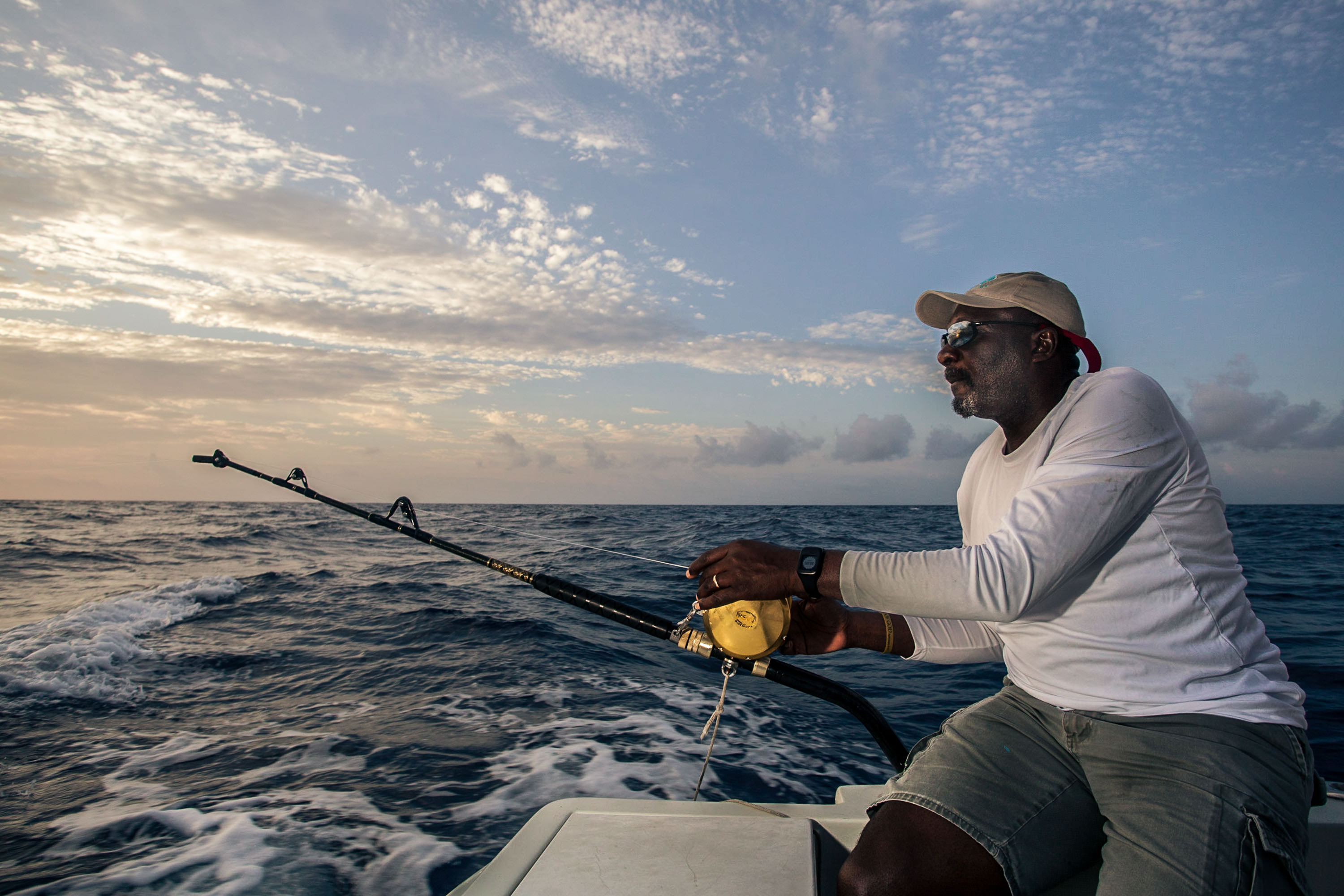 Early morning fishing
