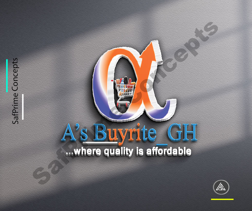 a logo for an importation company called a 's buyrite gh