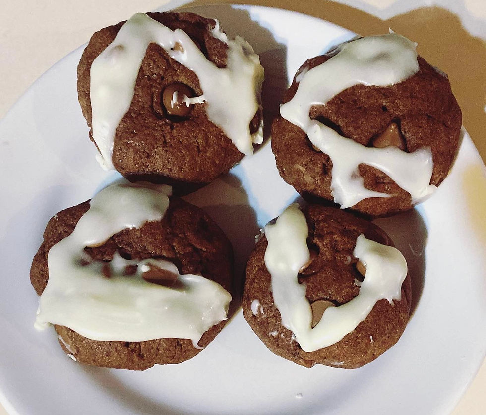 Double chocolate chip cookies 🍪