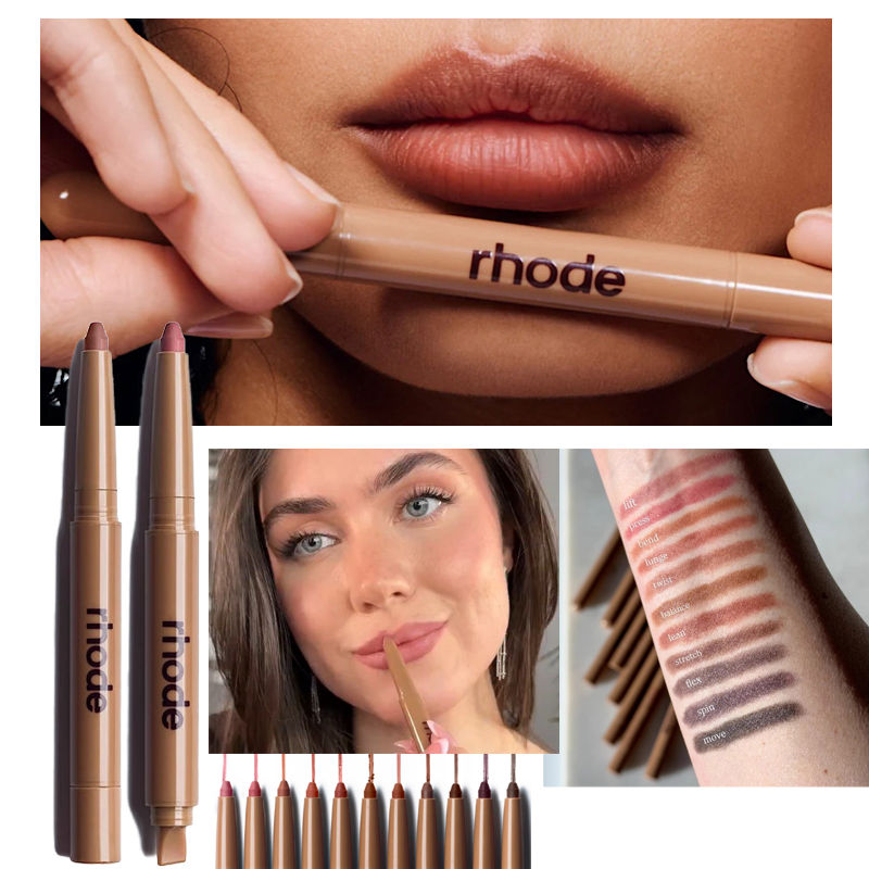 Rhode Skin Peptide Lip Shape Pen Lip Liner Long Lasting Lip Tint Pencil Pen Make