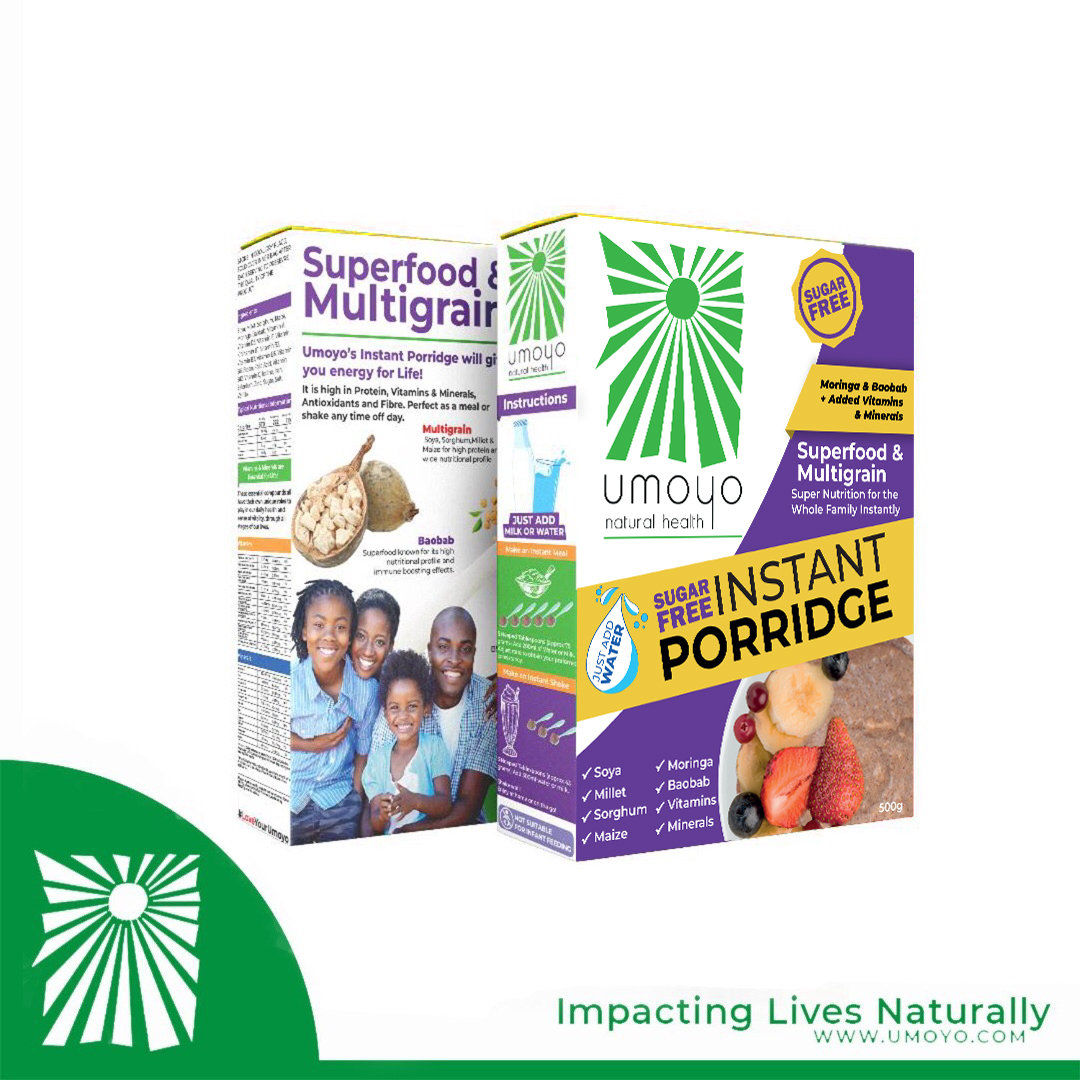 Umoyo Natural Health Instant Porridge - 500g (Sugar-Free)