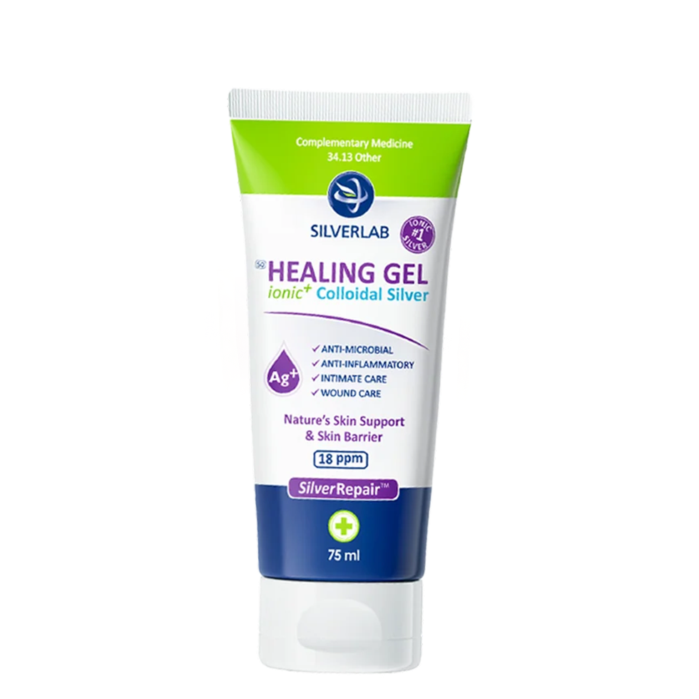 Silverlab Colloidal Silver Healing Gel - 75ml