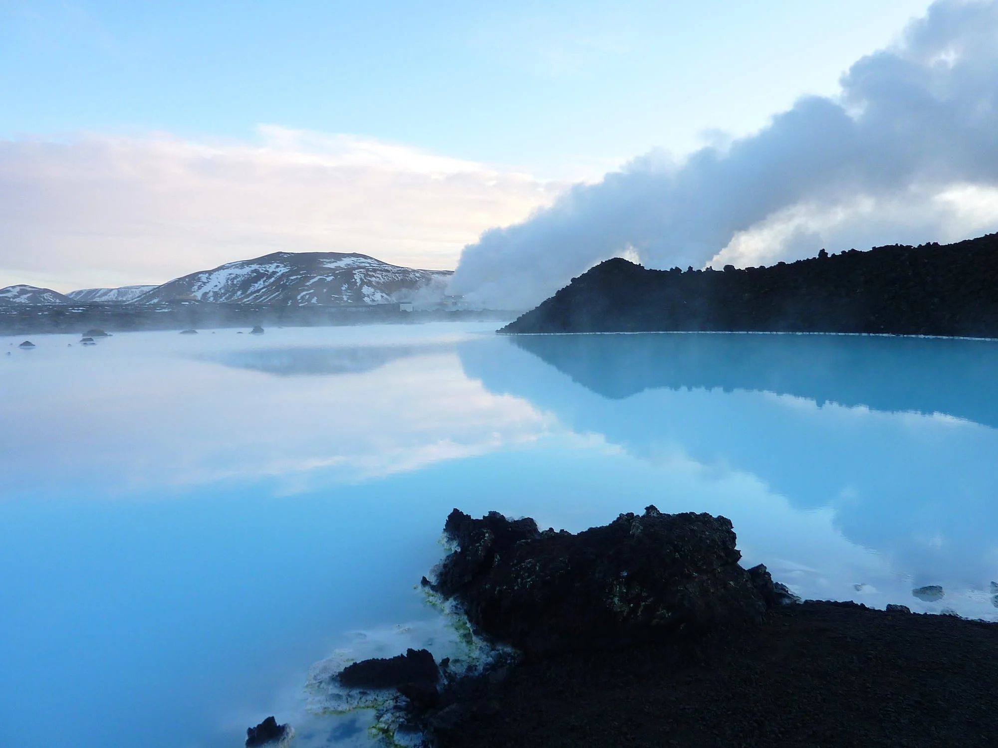 Volcano Eruption Site & Blue Lagoon