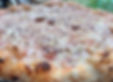 Thin-crust cheese pizza with golden bubbly mozzarella