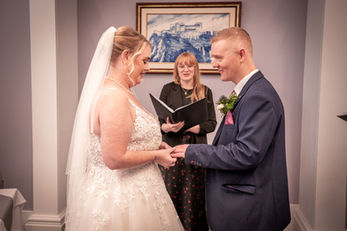 Wedding Ceremony at Runcorn Town Hall by Gemma Cullen