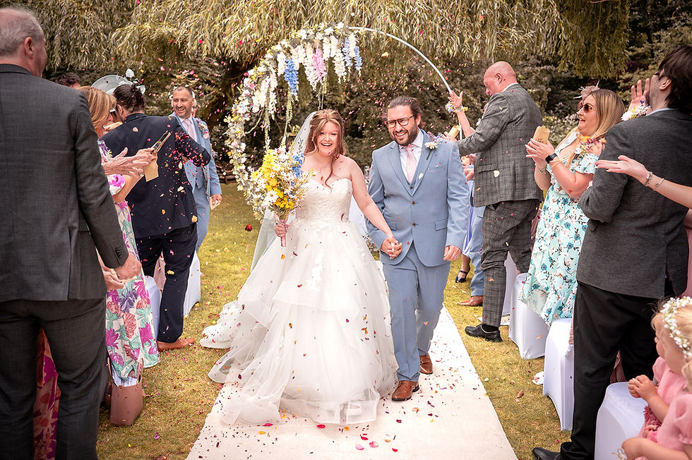 Bride and groom wedding photography at Brook Hall Hotel in Childer Thornton